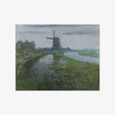 Oostzijdse Mill along the River Gein by Moonlight by Piet Mondriaan - thumbnail_0_nf_66fc531e8213847b6f357978